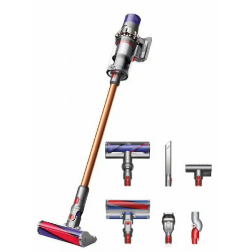 Пылесос Dyson V10 (SV27) Cyclone Absolute Nickel/Copper [Вилка с переходником]