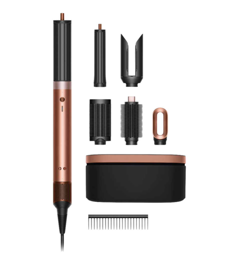 Стайлер Dyson Airwrap Co-Anda 2X HS09 (Amber Silk) вилка с переходником