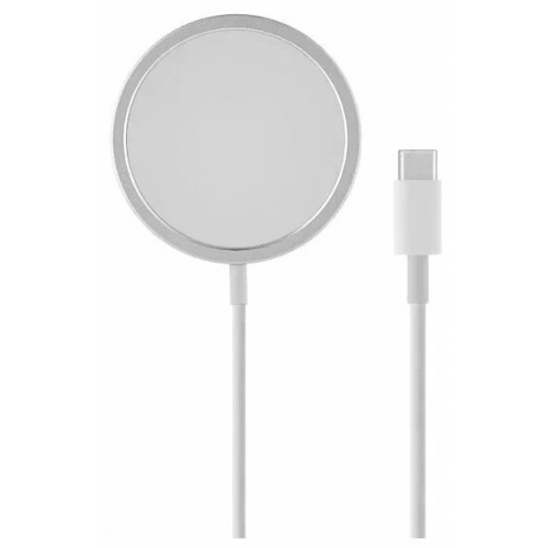 Беспроводное зарядное устройство Apple MagSafe Charger 15W (USB-C, кабель 1 м) белый
